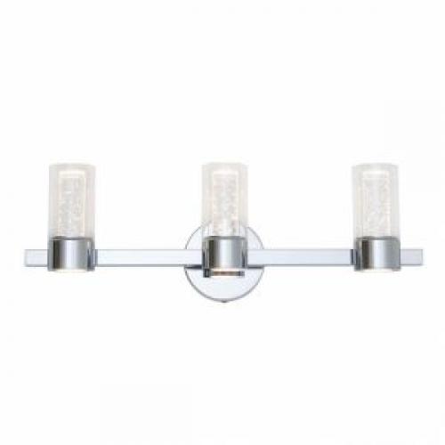 Bathroom Mirrors With LED Lights 3 Bulb Vanity Light China LED Supplier