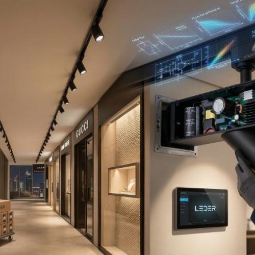 LED Track Lights Middle East | 50,000h Lifespan | LEDER Lighting