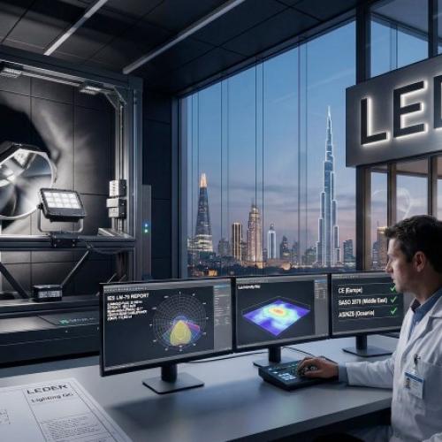 IES Photometric Lab | Accurate Beam Angle & Efficacy | LEDER Lighting