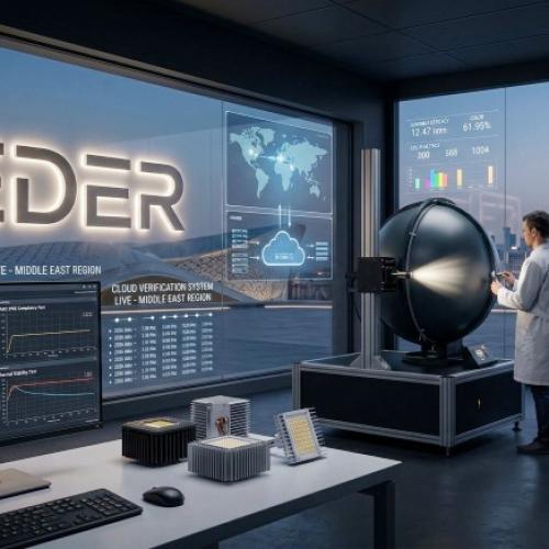 LEDER Lighting | 2026 Cloud IES Verification for Middle East B2B