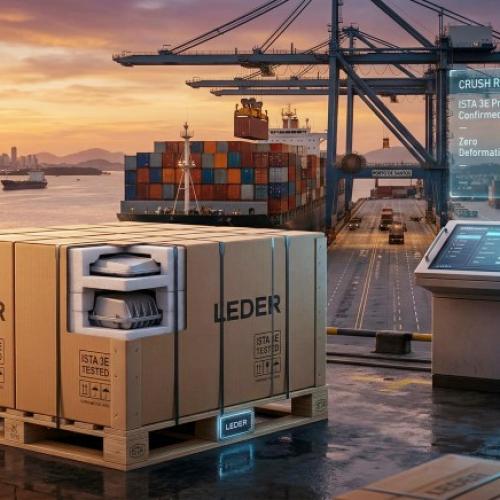 LED Pallet Packaging Guide: Stop Container Crush Damage | LEDER Lighting