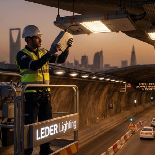  Tool-Free LED Tunnel Lighting & Quick-Release Drivers | LEDER Lighting
