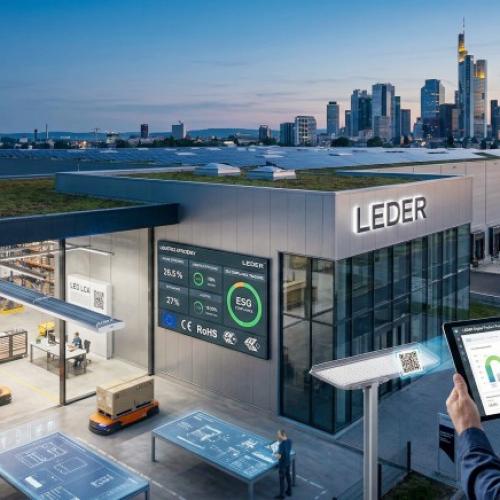 LED LCA & Carbon Labels for European Importers | LEDER Lighting