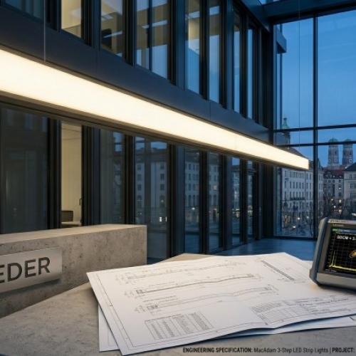 MacAdam 3-Step LED Strips in Europe | LEDER Lighting