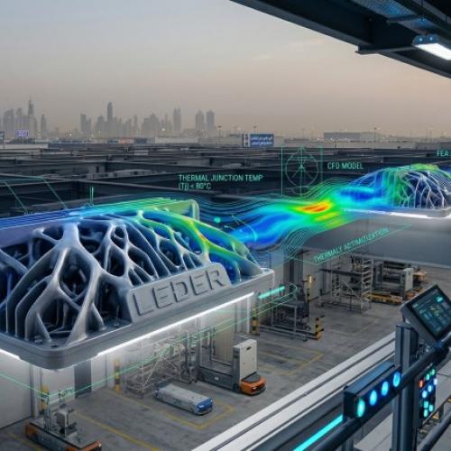 2026 LED Supply Chain: 15% Aluminum Reduction via Topology Optimization | LEDER Lighting