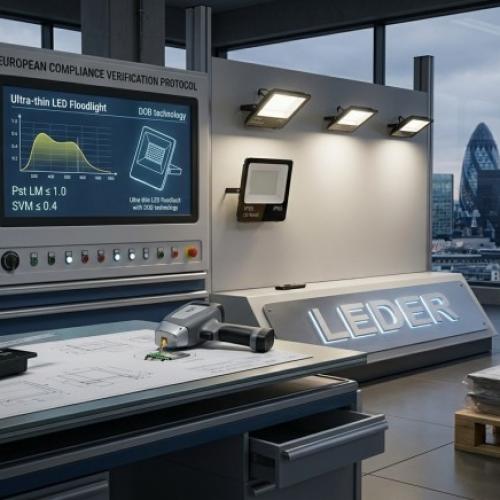 Wholesale Ultra-Thin LED Floodlights Europe | CE/RoHS | LEDER Lighting