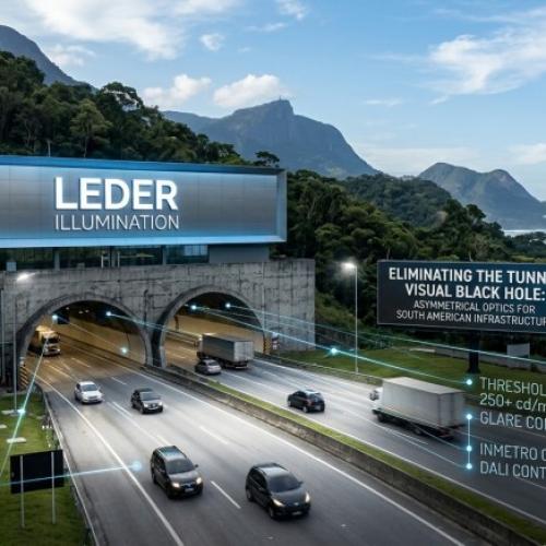 Tunnel Visual Black Hole Solutions | Asymmetrical LEDs | LEDER Illumination