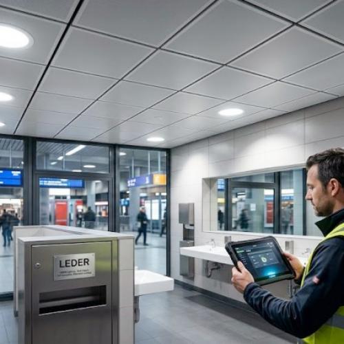 Bulk IP65 LED Ceiling Lights for EU Facilities | LEDER Lighting