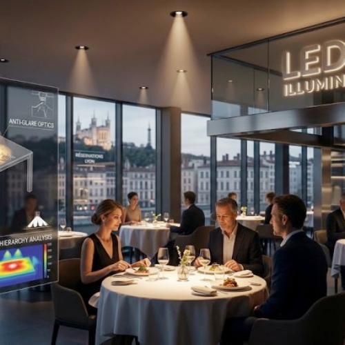 Premium European Restaurant Lighting Design | LEDER Illumination