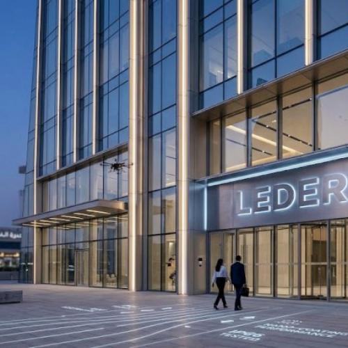 Self-Cleaning Linear Lighting for Middle East Skyscrapers | LEDER