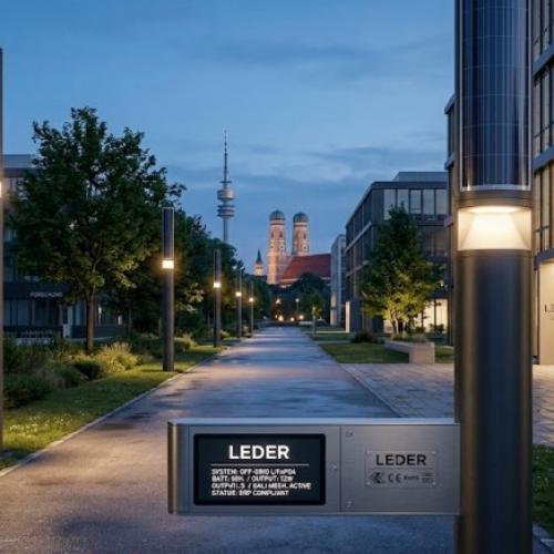 Europe's Smart Solar Street Lights: Cutting Hidden Carbon | LEDER Illumination