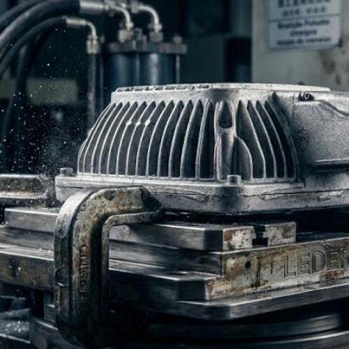 What are the structural design requirements for LED lighting in extreme dust and high vibration mining environments?