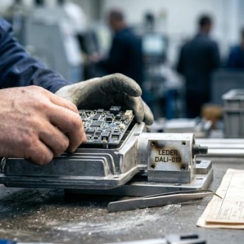 How does LEDER Illumination ensure ESPR compliance for high-end European lighting projects?