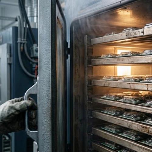 How does precise potting glue baking impact LED lifespan in extreme environments?