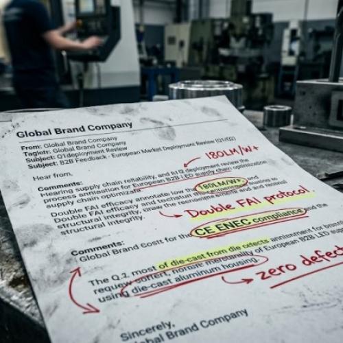 How does LEDER Lighting guarantee zero-defect supply chains for European LED wholesalers?