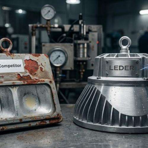 Why do low-priced LED high bay lights fail in South American industrial projects?
