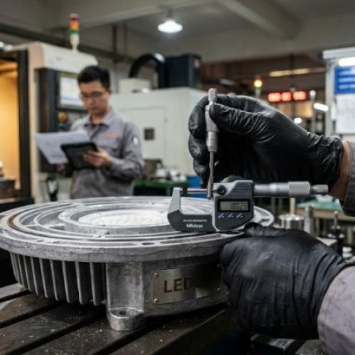  How does 10-year CNC machine precision ensure supply chain reliability in LED manufacturing?